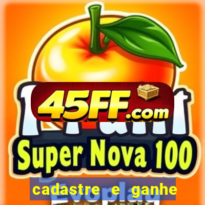 cadastre e ganhe 20 reais